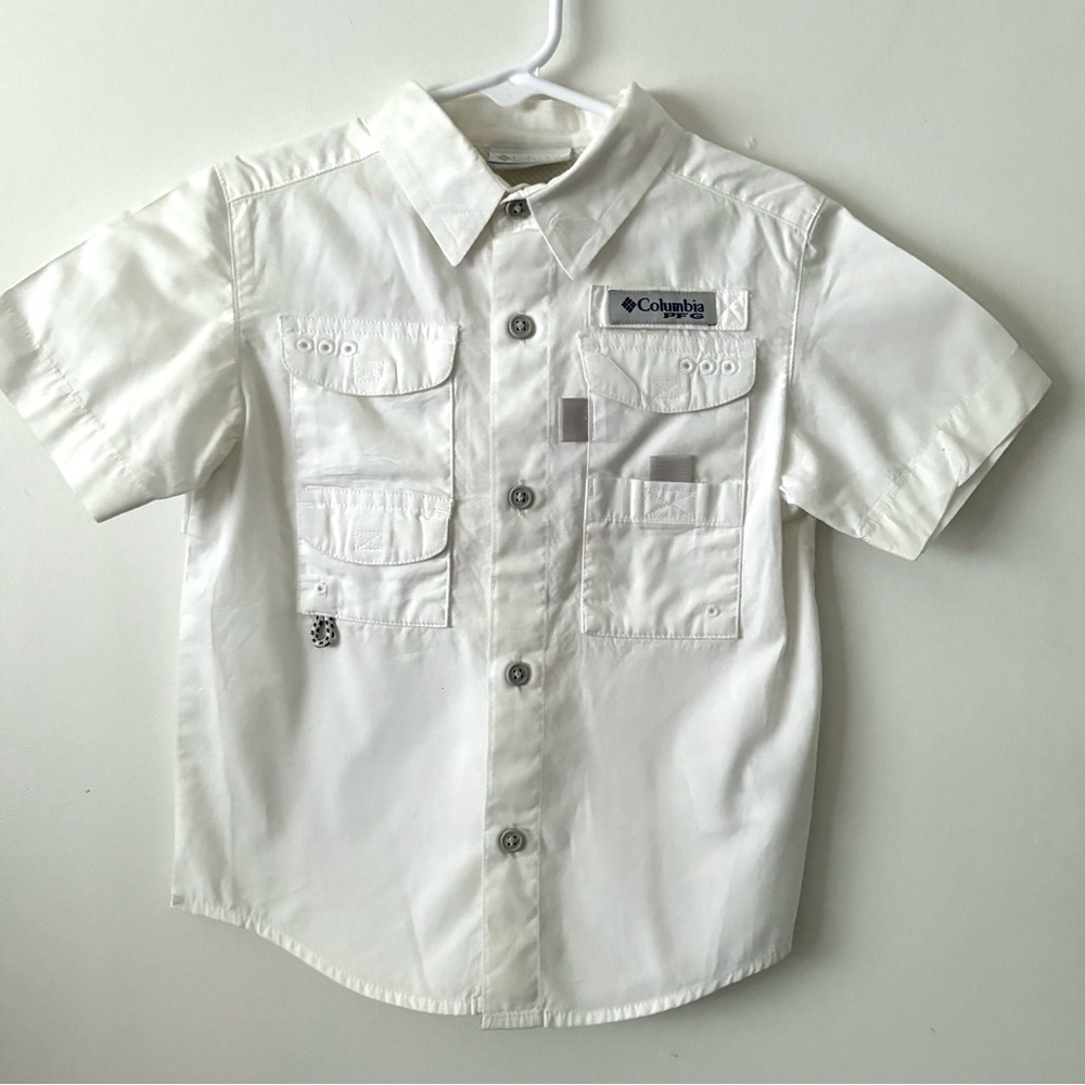 Columbia Kids' White Bonehead Shirt - Picture 3 of 7